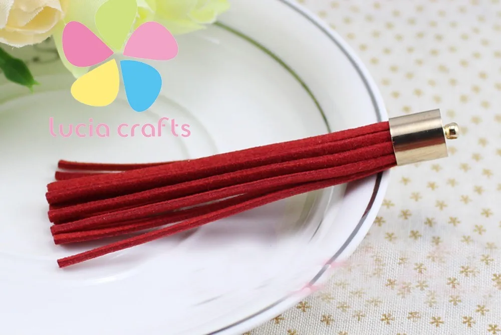 Распродажа! Lucia crafts креативный Чехол для мобильного телефона кожаный кулон кисточка автомобильный брелок для ключей, Подарочный 1 шт./лот 20040033