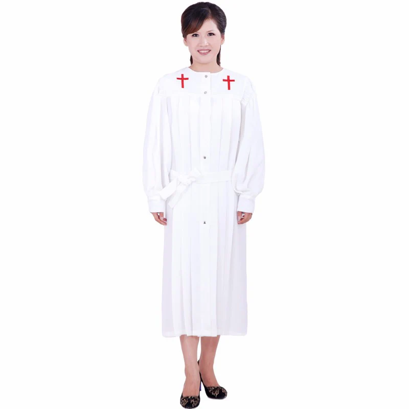 

Christian clothing poetry choir Wear High quality Church Dress Jesus Class Service Wear Holy Garments Nun Costume Robe gown
