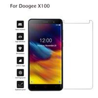 tempered glass for doogee x100 2019 glass screen protector 9h glass case cover for doogee x 100 x100 5 0 protective phone film