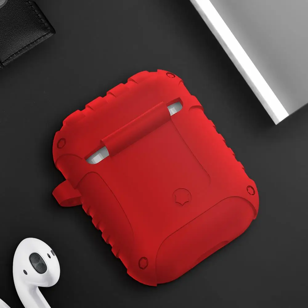 GUUDS для Airpods, чехол, чехол, противоударный, против падения, силиконовый чехол для Apple AirPods