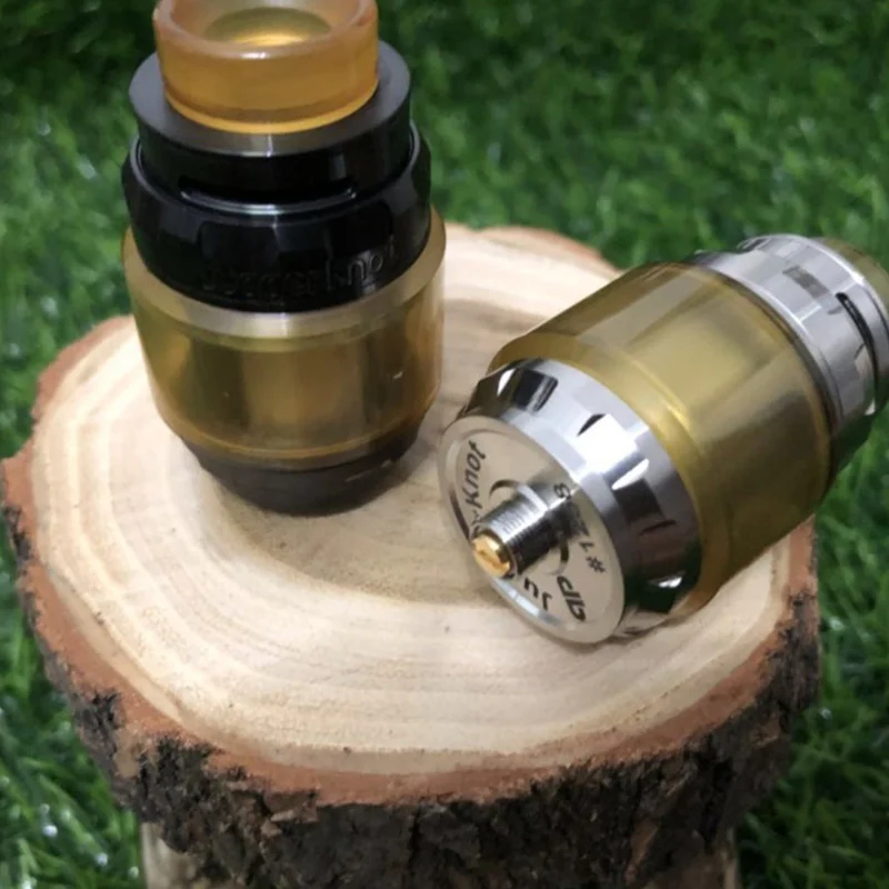 Лучший 1:1 Juggerknot RTA 28 мм диаметр 4 мл/6 мл емкость топ бак воздуха vape 316 нержавеющая