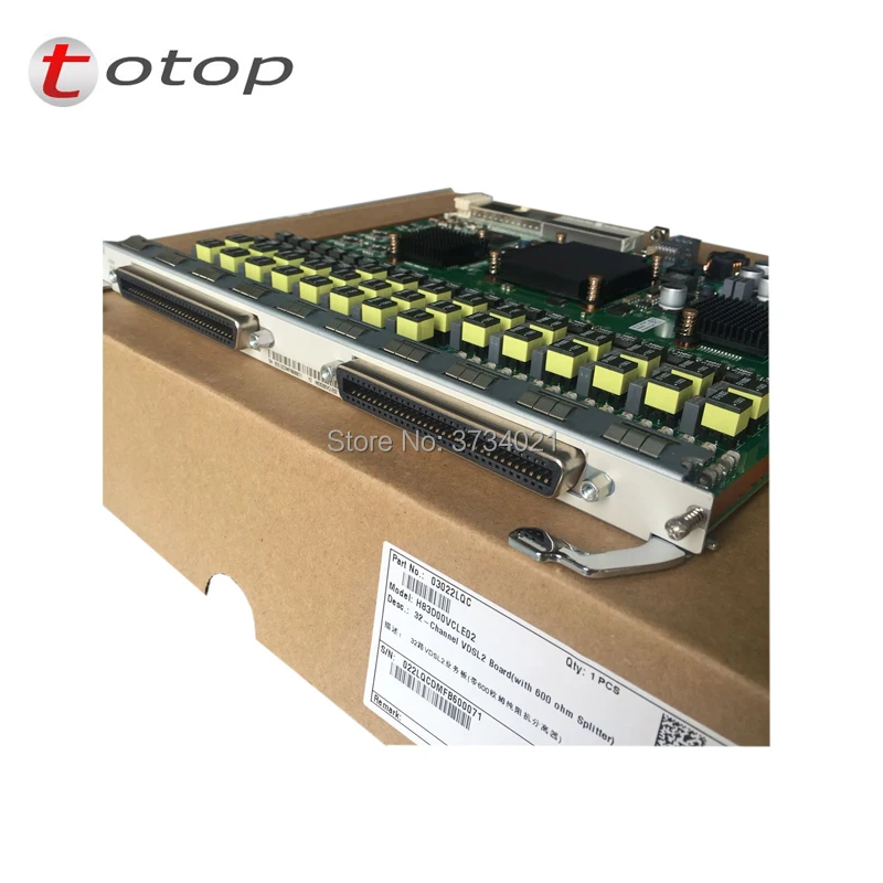 100% Оригинальный Huawei VCLE H83D00VCLE02 32 канальный VDSL2 доска для MA5616 MA5818 OLT|Оптоволоконное