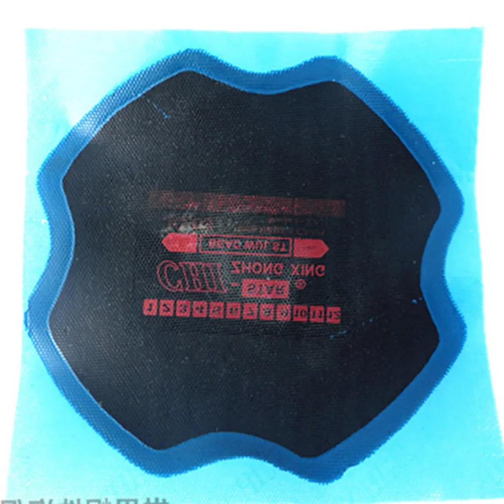 10pc  Bias Ply Reinforced Tyre Repair Patch 175mm*175mm, tilt cross rubber patch