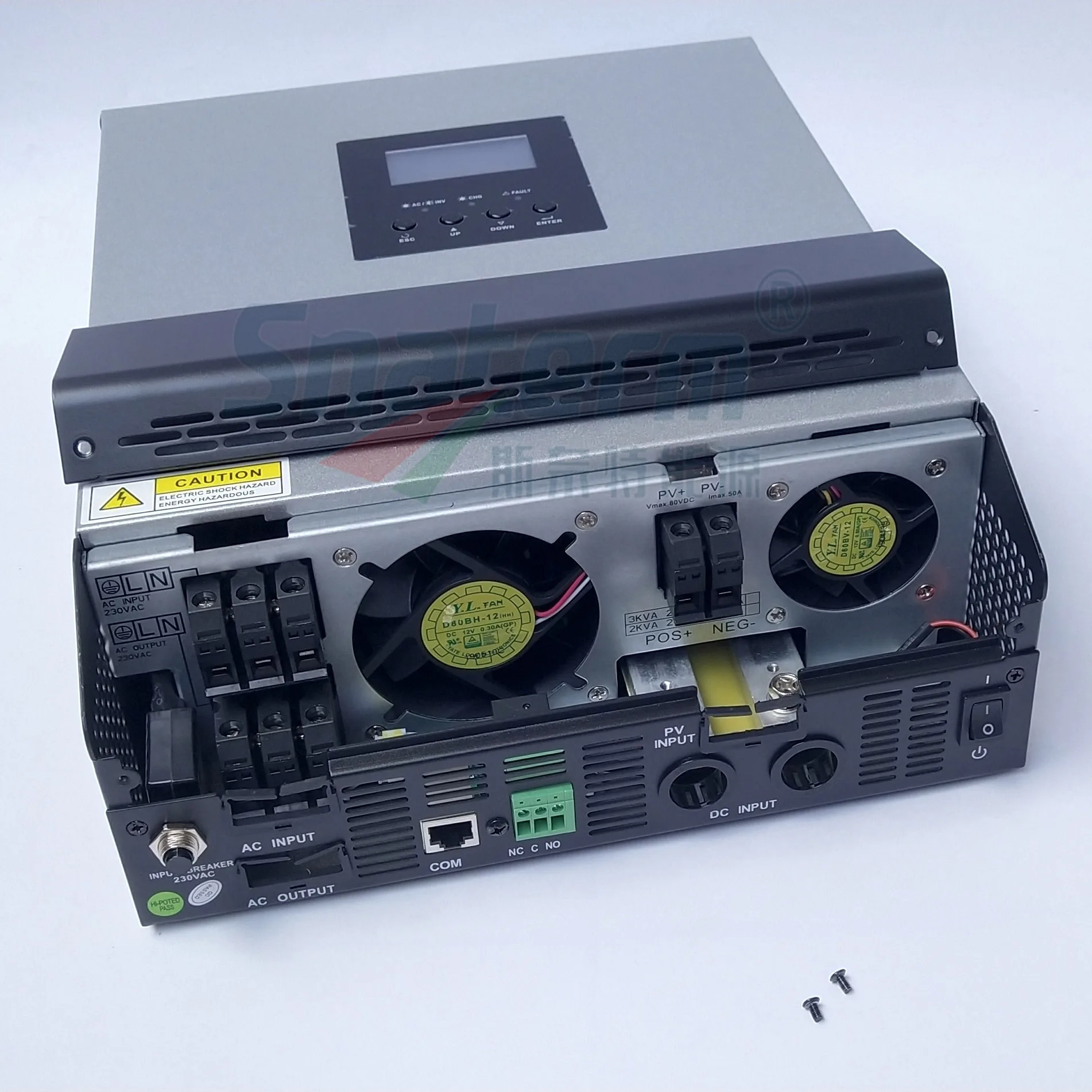 3KVA чистая синусоида гибридный солнечный инвертор Встроенный PWM 50A Солнечный