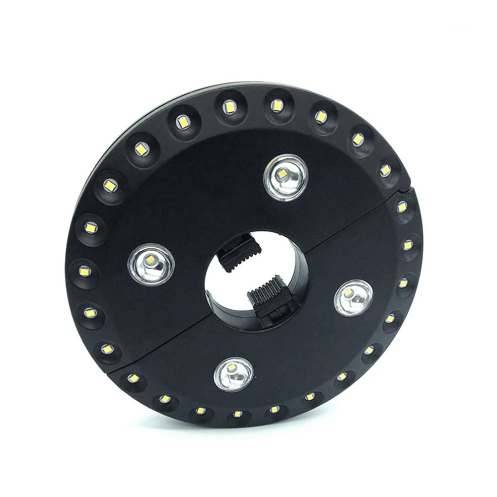 28 светодиодный светильник с фонариками и зонтиком для кемпинга на открытом