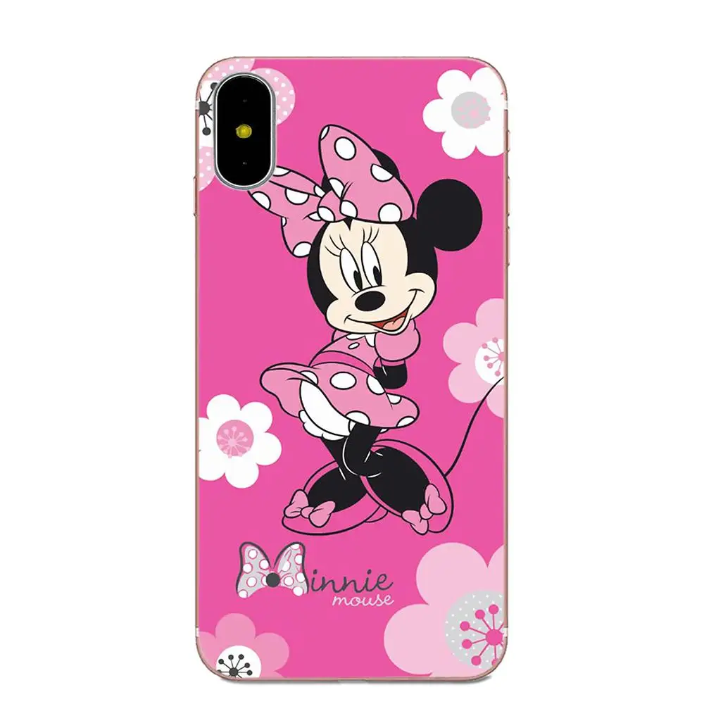 as picture Минни Мышь милое платье для Galaxy Alpha Note 3 4 10 A10 A20 A20E A30 A40 A50 A60 A70 A80 A90 M10 M20 M30 M40 чехлы - Цвет: as picture