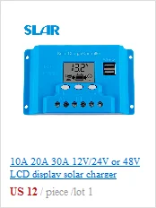 LB 60 40 A ЖК-дисплей 12 В/24 В/48 в PWM LB бренд Солнечная Панель Контроллер заряда Регулятор Авто литиевая железная батарея Li-ion