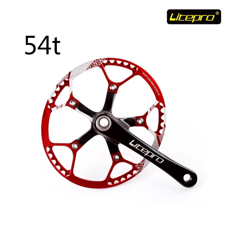 Litepro 54T Plus минус 3 20 дюймов складной велосипед рукоятка цепи колеса