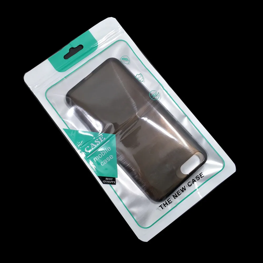 Green 100 шт. 12x21 см красочные пластик универсальный чехол для телефона Zip Lock упаковка сумка с отверстием самозапечатывающийся на молнии чехол для iPhone - Цвет: Green