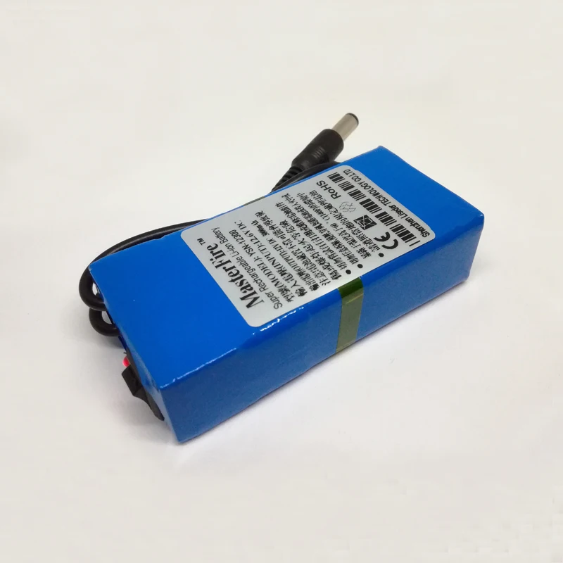 MasterFire новый портативный аккумулятор 12 В 3000 мАч супер перезаряжаемый полимерный