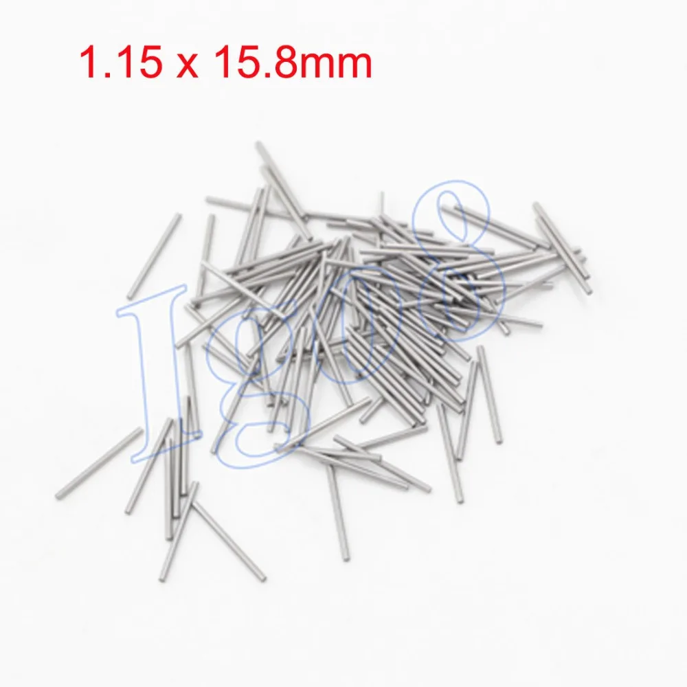 

Great Sales 500PCS 1.15mm x 15.8mm Dowel Pins Steel