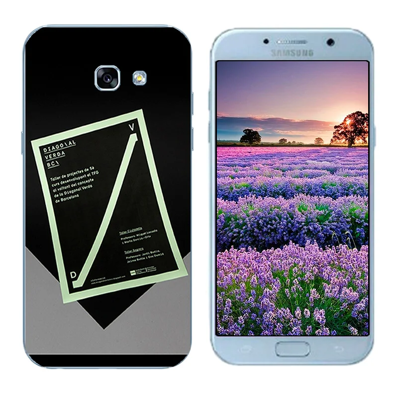 for Samsung A5 2017 Case Soft Silicone Phone Life Printing Cover Fundas Galaxy SM-A520 A520F Coque |