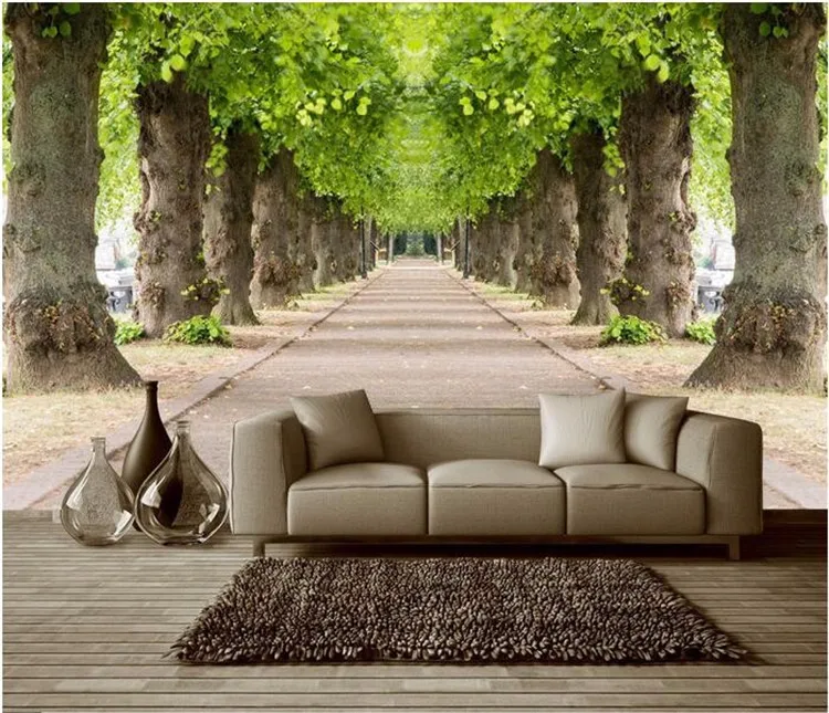 

papel de parede para quarto em 3d room wallpaper forest road background wall photo wall murals wallpaper for walls 3 d