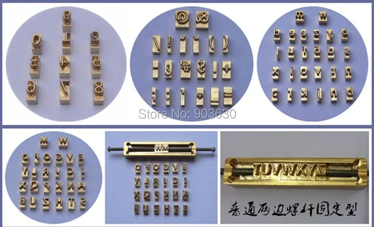 Латунные гибкие буквы гравировальная форма с ЧПУ машина для горячего тиснения