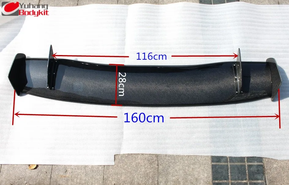 Задний спойлер Skyline R33 GTR Bee R из стекловолокна для 1995 1998|Спойлеры и крылья| |