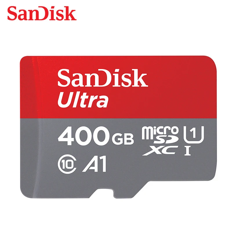 Карта micro sd sandisk 16 гб 32 гб 64 гб 200 гб карта памяти micro sd 128 гб 256 гб класс 10 до 98 МБ/с./с карта памяти бесплатный подарок - Емкость: A1 400G