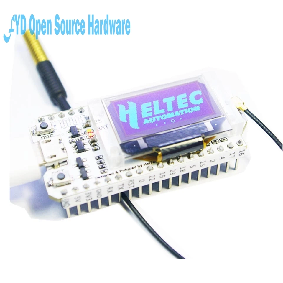 5 шт. 868 МГц/915 МГц LoRa ESP32 синий oled Wifi SX1276 модуль IOT макетная плата с антенной для Arduino электронный diy комплект