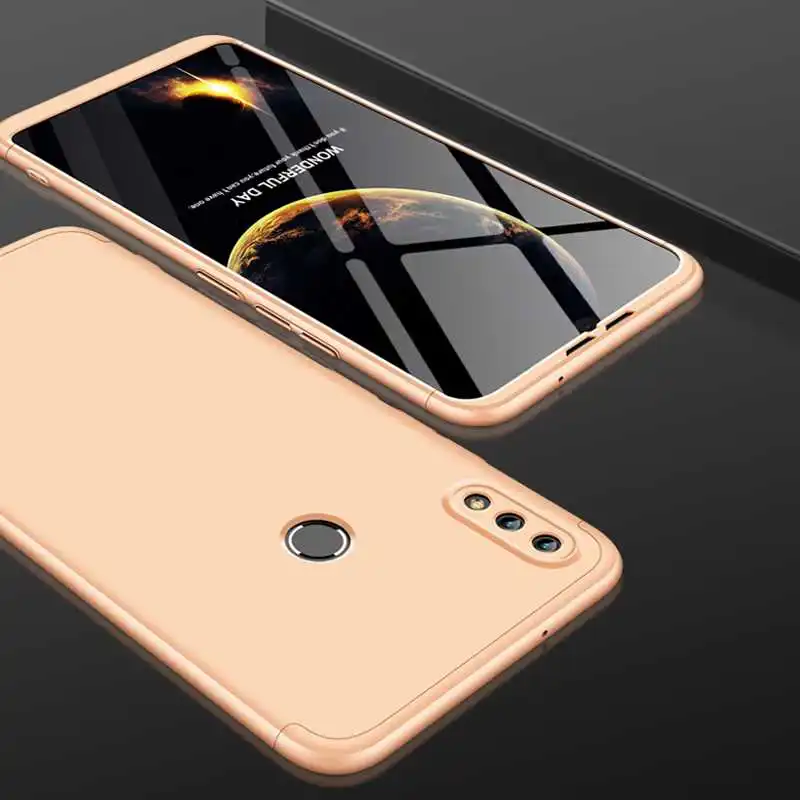Mokoemi Мода 360 полная защитная Броня 6," для huawei Honor 8x чехол для huawei Honor 8x Max чехол для телефона - Цвет: Gold Gold