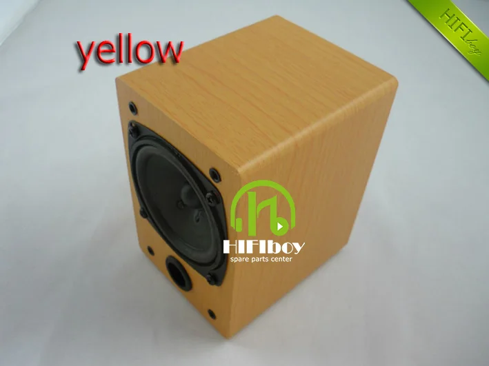 HIFivv аудио 2 шт динамик 3 дюйма полный диапазон динамик 4ohm 15 Вт аудио 3 дюйма динамик - Цвет: Цвет: желтый