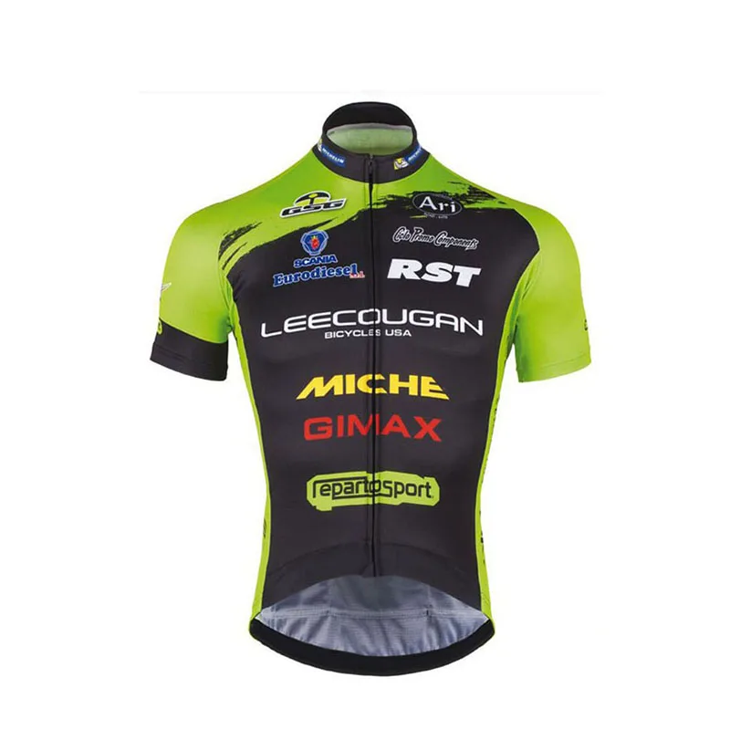 jersey Pro team bicycle USA Pro велосипедная одежда, летняя футболка с коротким рукавом, велосипедный костюм, мужской топ, низ, нагрудник, шорты, комплект - Цвет: jersey