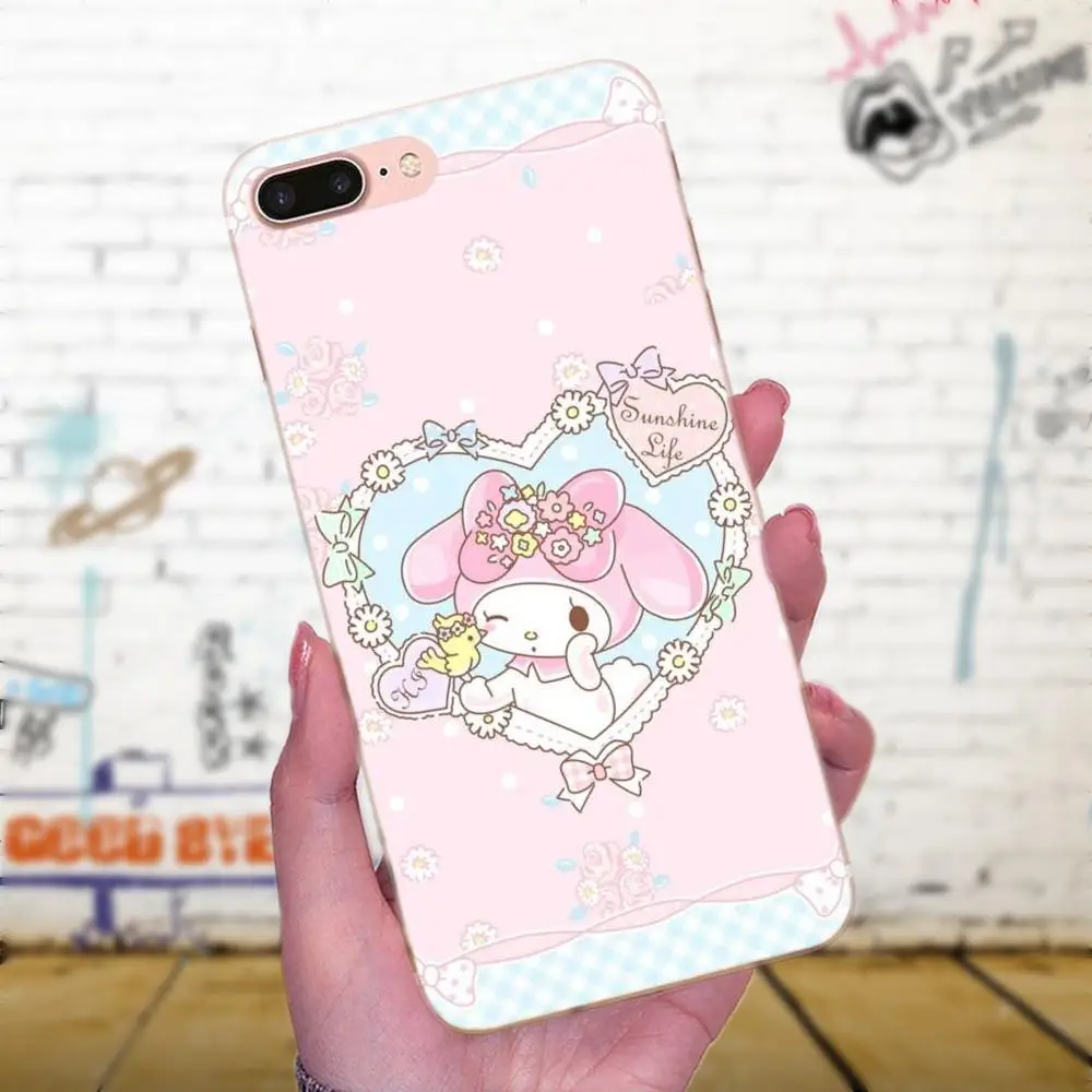 Симпатичные My Melody Little Twin Stars для Galaxy A3 A5 A7 On5 On7 2015 2016 2017 Grand Alpha G850 Core2 Prime S2