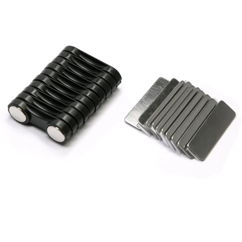 30 шт. серебряные магнитные держатели с клейкой основой | Канцтовары для офиса и