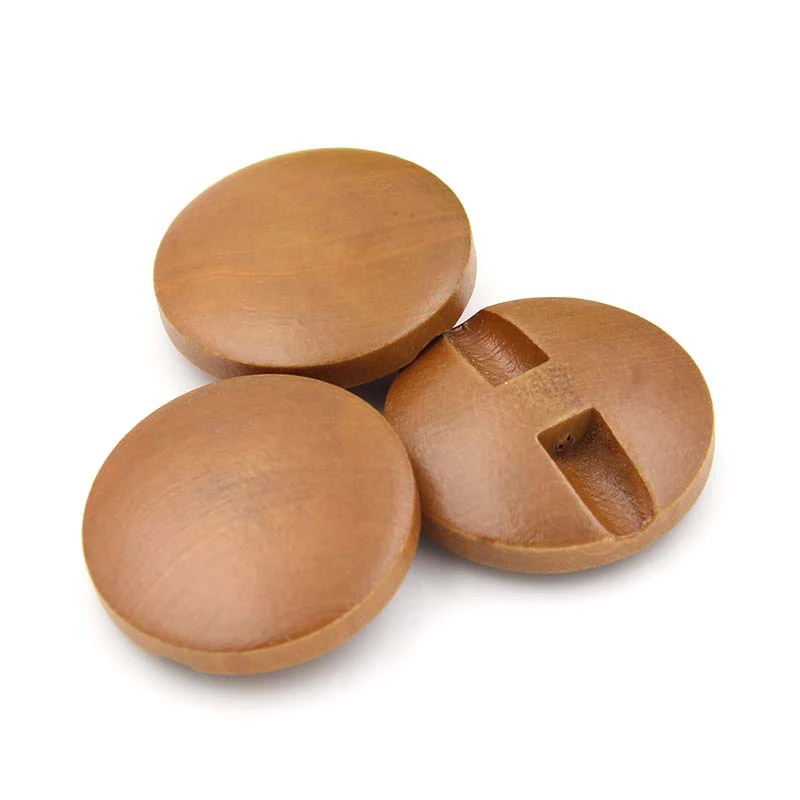 

Exquisite natural brown boxwood round coat Twisted buckle button 18 mm/20 mm/23 mm/25 mm/28 mm 100 pcs/lot