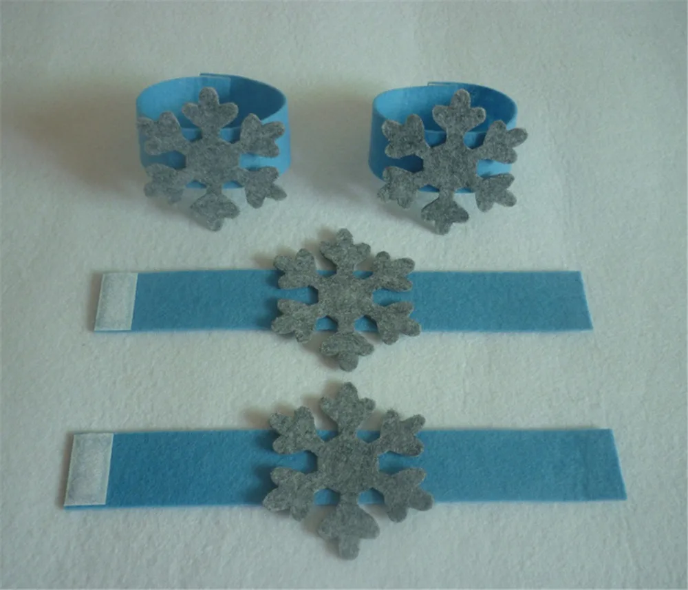 4 шт. синяя или красная лента-Веревка Держатель салфеток Рождество для домашнего