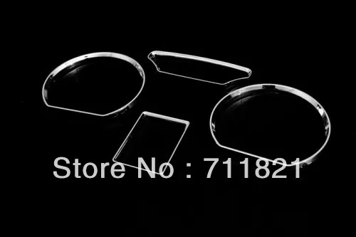 

Car Styling Chrome Dash Gauge Ring Set For Volkswagen For VW Polo 9N