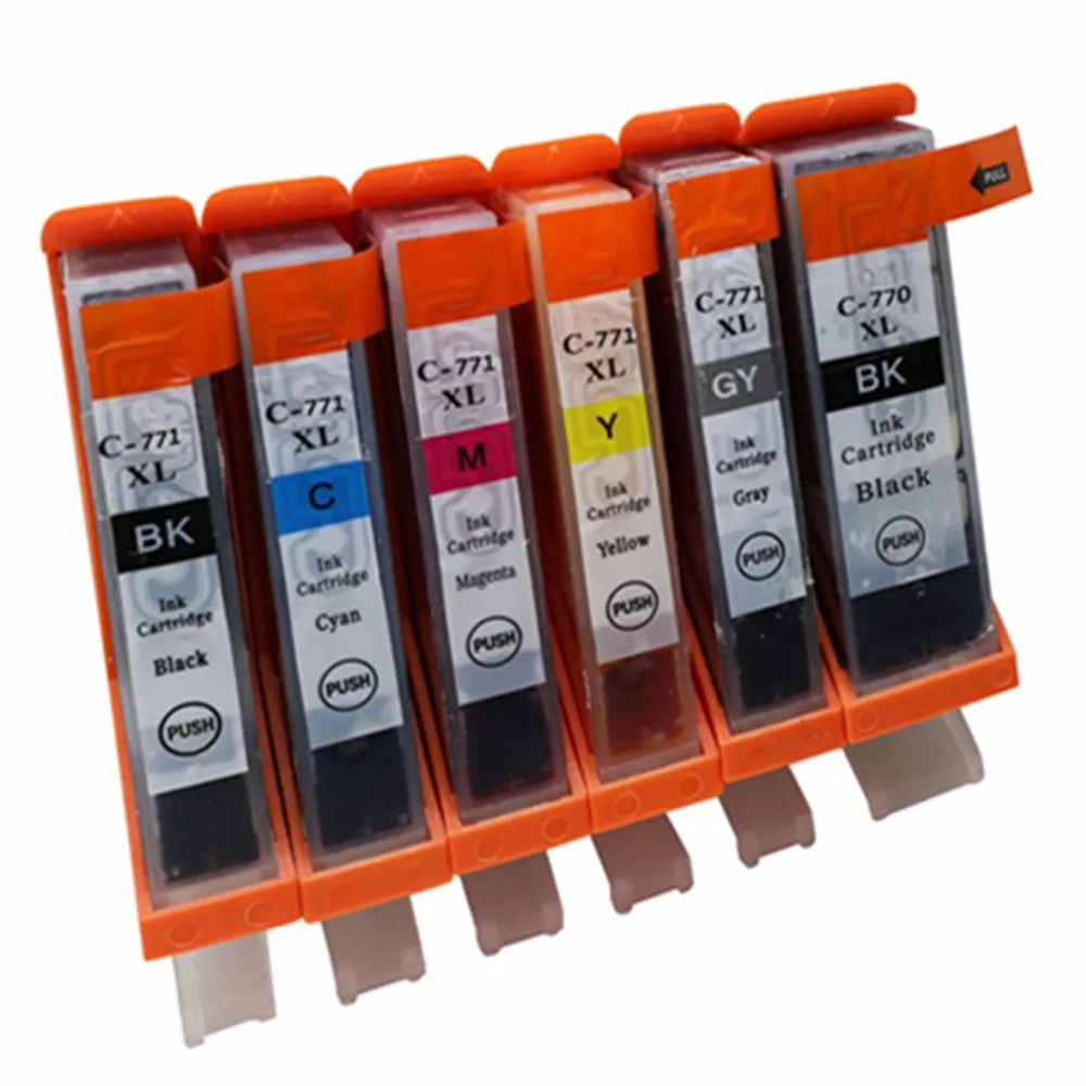Замена PGI 770PGBK PGI770 770 CLI 771 770XL чернильные картриджи для Canon Pixma MG6870 MG5770|ink cartridge|ink