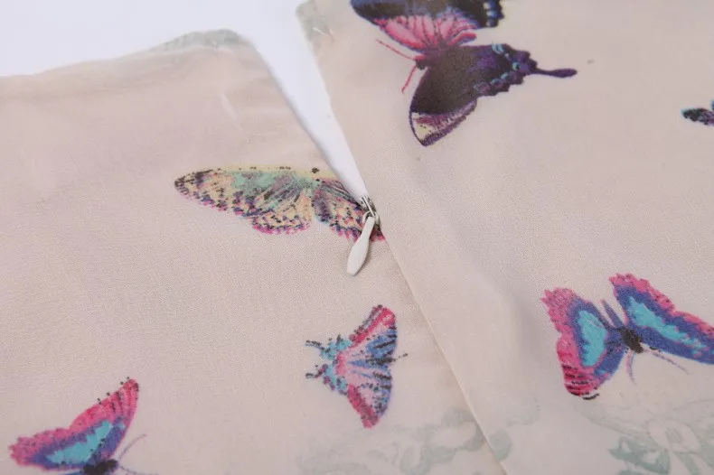 Шифоновое длинное платье с цветочным принтом женские платья Макси 2017