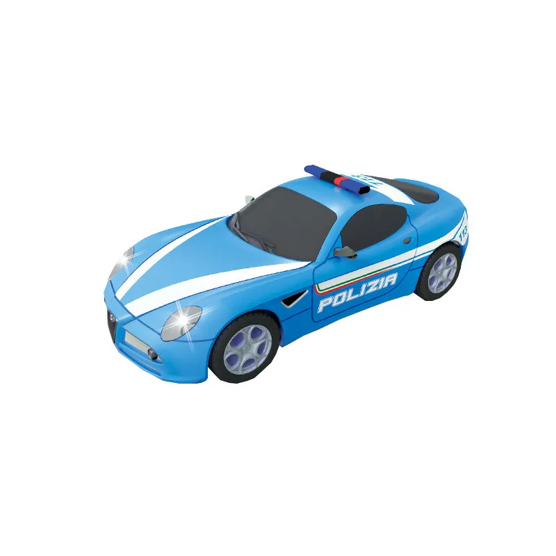 Забавный гоночный трек, игрушечный автомобиль, трек, совместимый с большинством треков, гибкая Автомобильная игрушка, детский подарок для мальчика - Цвет: Сиренево-синего цвета