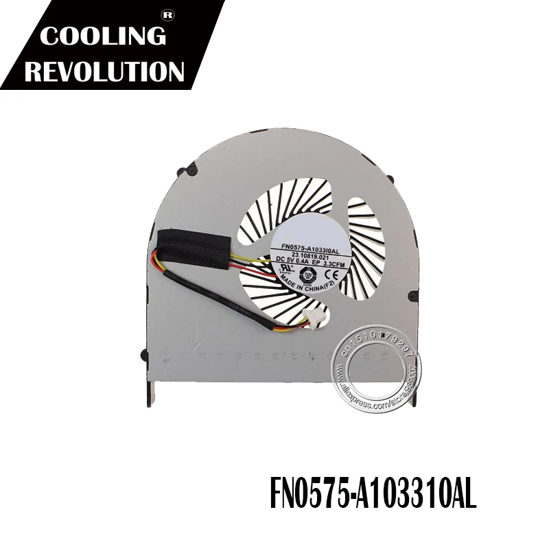 Оригинальный вентилятор для процессора KSB0805HA DC37 DC5V 0.60A 23.10819.001 Dell Inspiron 7537|cpu fan|dell