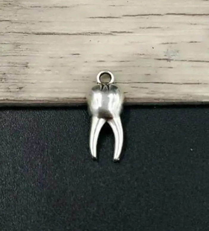 Зубная гигиеническая нить/зубная щетка/зубная паста/Зубная фея и зуб Подвески