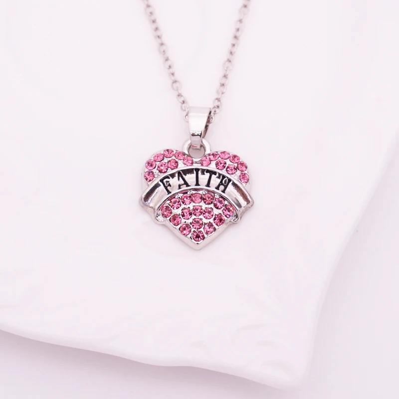 Женское Ожерелье с надписью Faith | Украшения и аксессуары