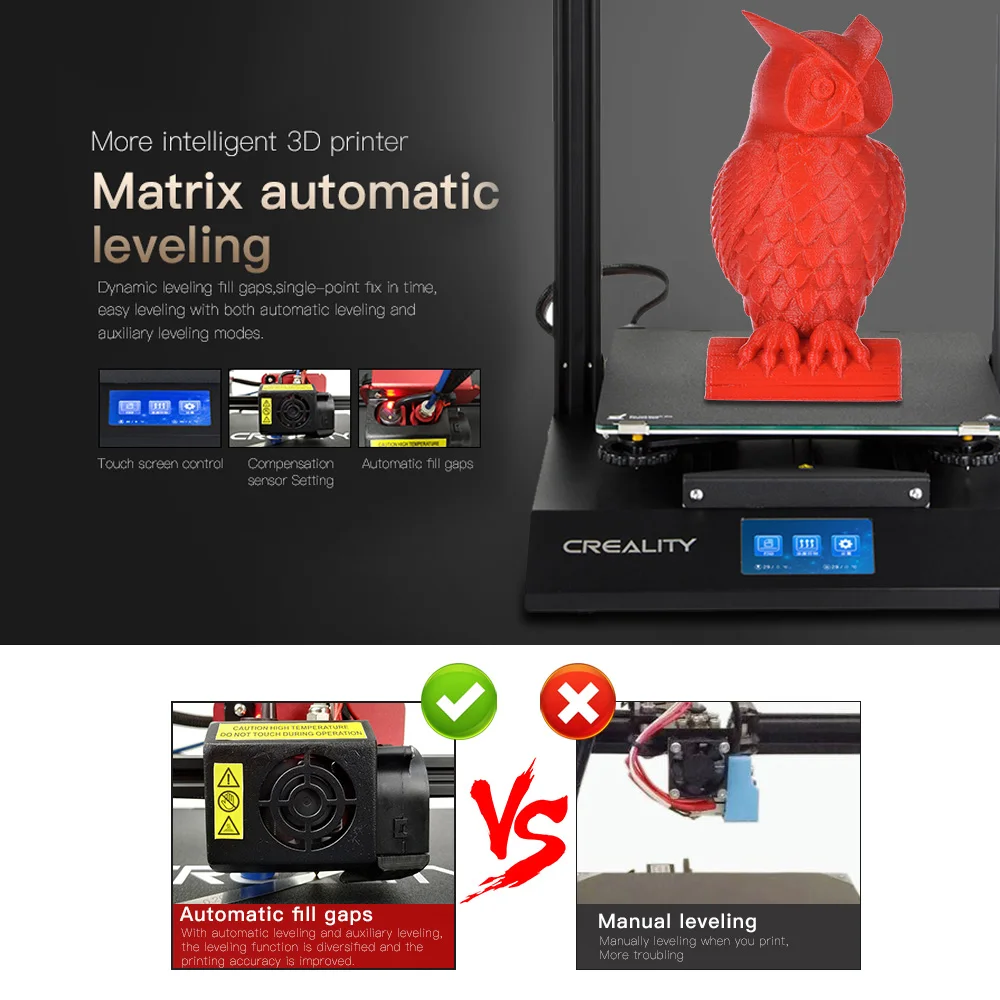 3d принтер CR-10/CR-10S/CR-10S4 самостоятельная сборка 3D DIY принтер наборы с алюминиевой рамкой и детектор нити включает 2 кг нити