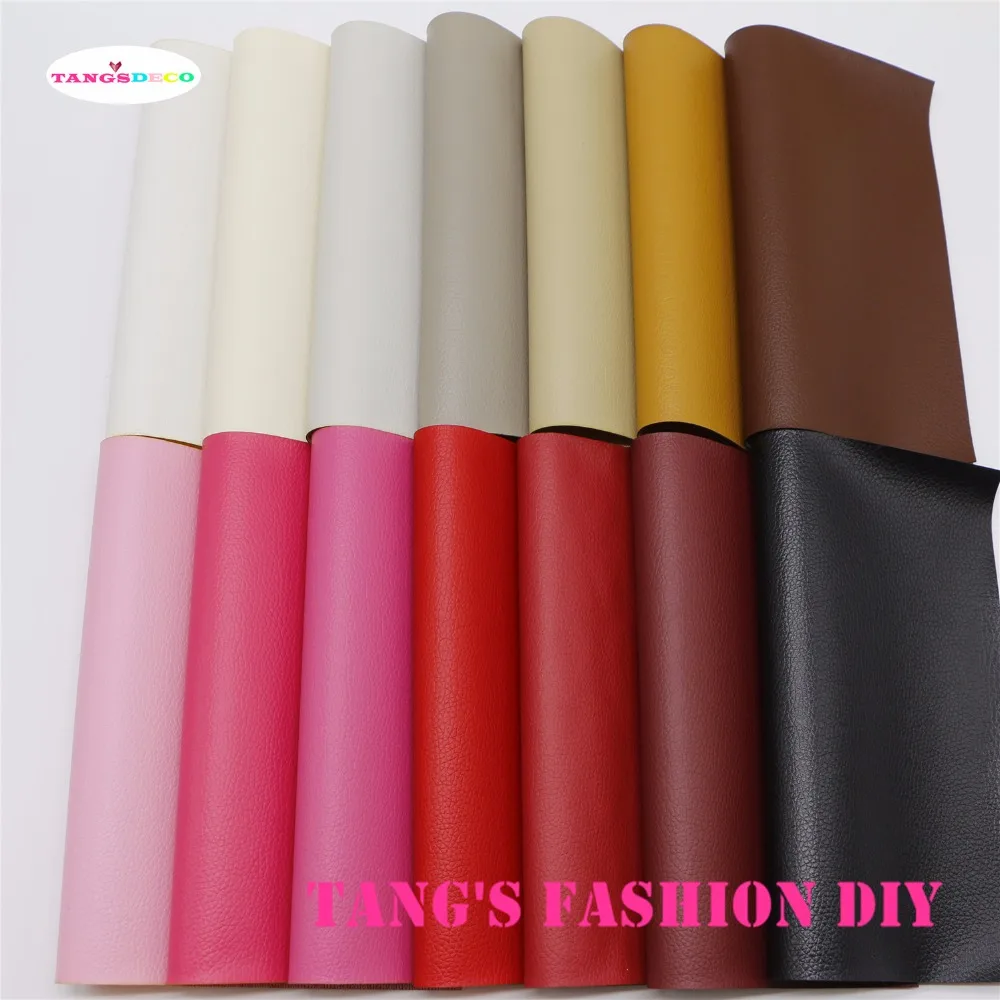 

12pcs---20X22CM DIY Hair Bow Material Thin Embossed PU Synthetic Faux Leathers