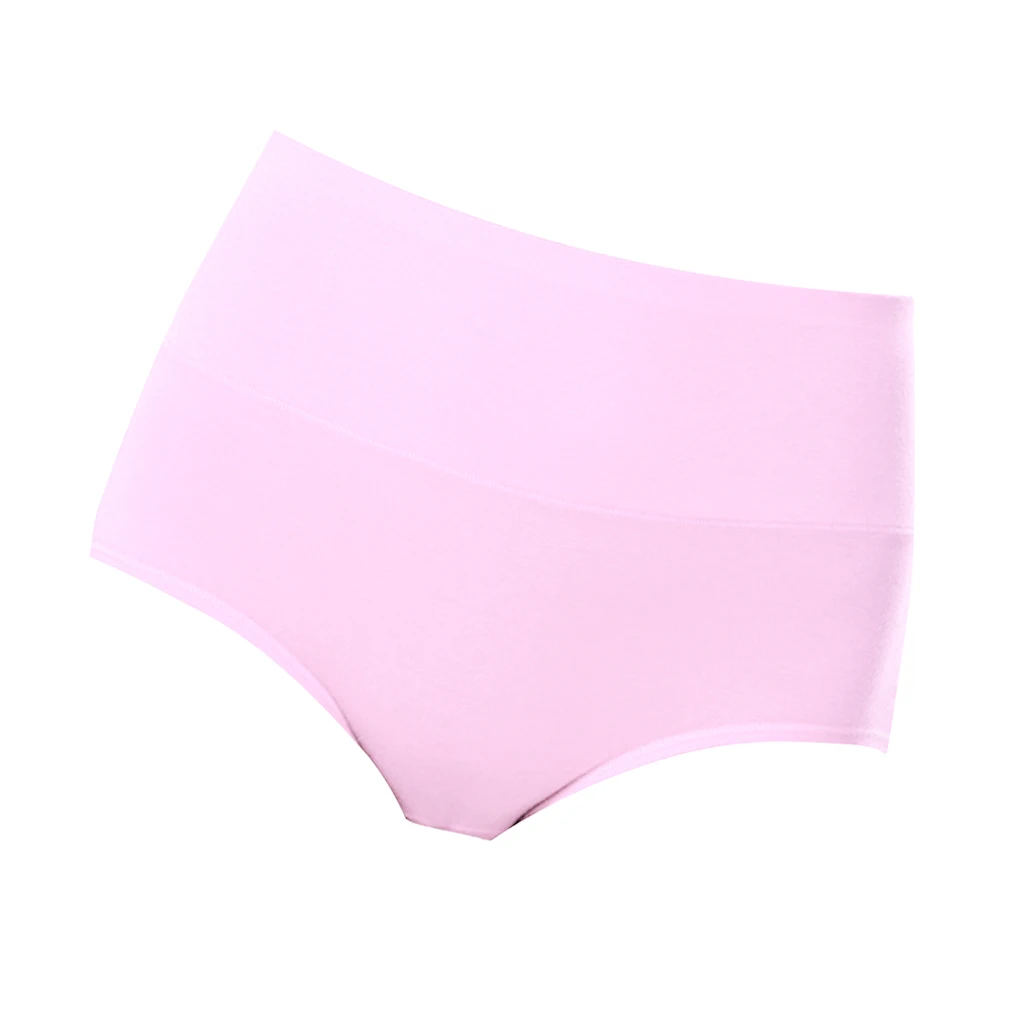 Pink XL Женские менструальные Трусики с высокой талией, нижнее белье, герметичные трусы, женское нижнее белье, хлопковые дышащие менструальные трусы - Цвет: Pink XL