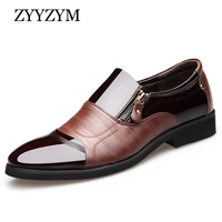 zyyzym men formal shoes lace up tip style oxford business dress shoes formal office for male shoes