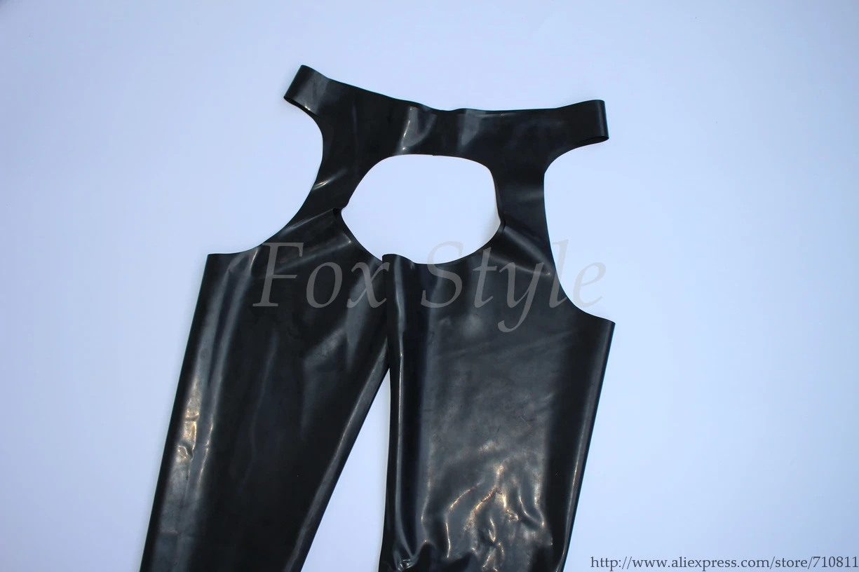 sexy nature rubber latex exotic legging pants(Including gloves)