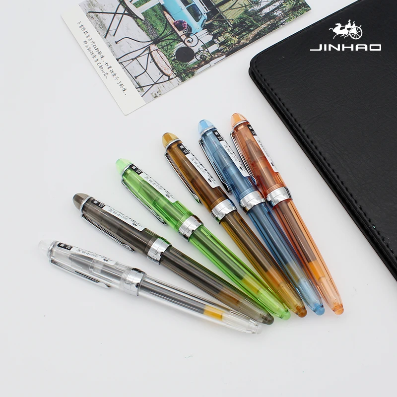 Jinhao992 гелевая ручка Роскошные офисные канцтовары, шариковая ручка 6 цветов обучения необходимо интимные аксессуары студент бизнес поставки