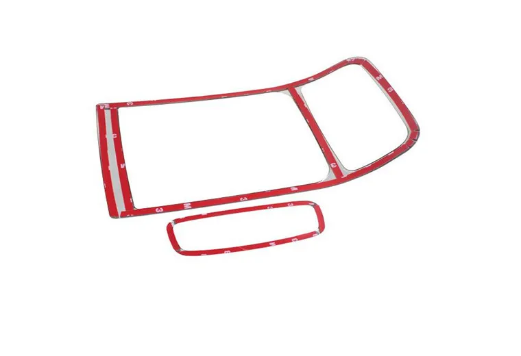 Для Audi A3 8V 2012 2013 2014 2015 нержавеющая передняя + Задняя лампа для чтения крышка лампы