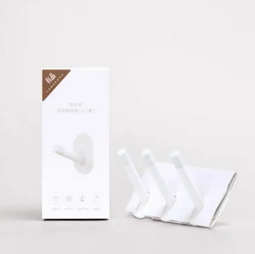 3 шт. Xiaomi Mijia HL маленькие клейкие многофункциональные крючки/настенный Швабра