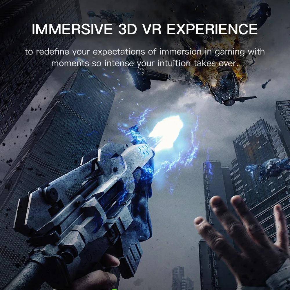 SHINECON Casque 9,0 VR Очки виртуальной реальности 3D очки Google Cardboard VR гарнитура коробка для 4,0-6,3 дюймового смартфона