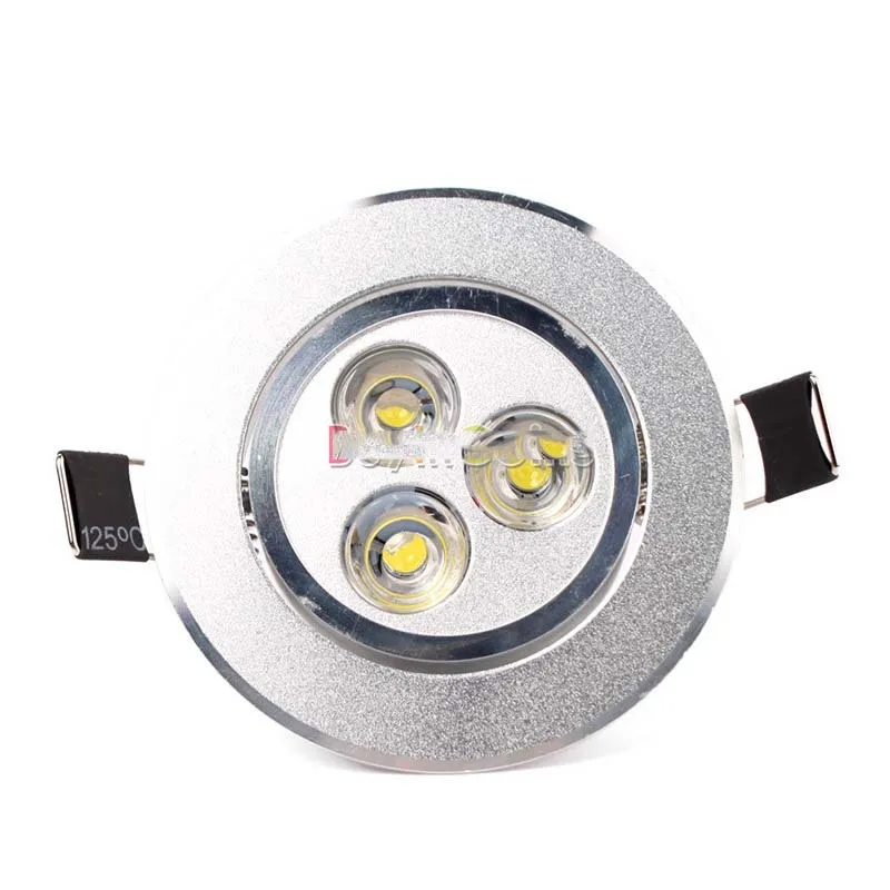 Dollarkey Economic for Benefit 3W 3 LED Recessed Ceiling Downlight Spotlight Lamp Bulb Light W Driver 85-265V rising stars | Лампы и