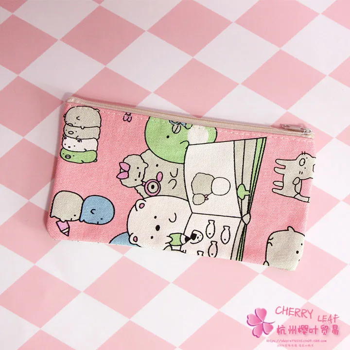 IVYYE Totoro Doraemon Mickey аниме косметички холст молния школьный пенал сумка для хранения ручка многофункциональный чехол Новинка - Цвет: see chart