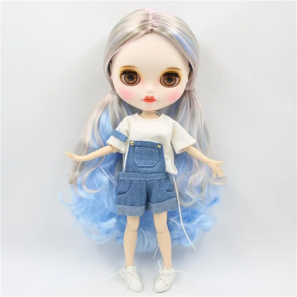 Кукла ICY DBS blyth индивидуальная кукла для лица белая кожа совместное тело матовое
