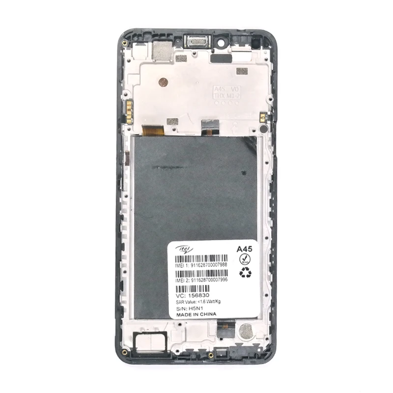 Высокое качество сенсорный экран для itel A15 A22 A32f A44 A45 A62 S11 ЖК-дисплей Экран дисплея с Сенсорный экран в сборе с рамкой 3M наклейки на багажник автомобиля