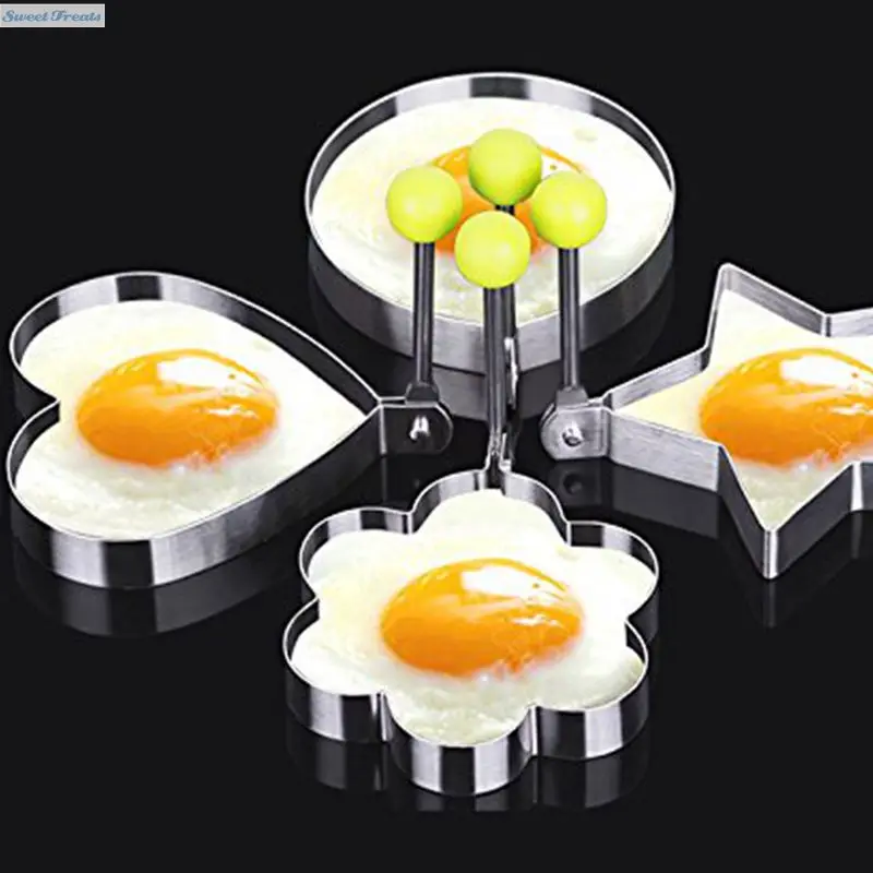 1 шт. Форма для яиц в форме животных из нержавеющей стали жареный яичный бок