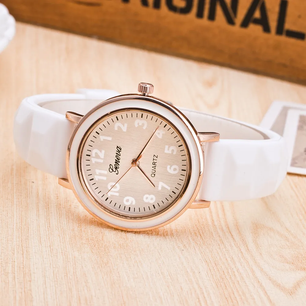Timezone#301 новые модные женские часы с круглым циферблатом и силиконовым ремешком, Кварцевые аналоговые наручные часы, женские часы